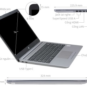 Laptop HP 240 G8 i3 1005G1/4GB/512GB/14.0